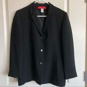 Black Anne Klein Suit Jacket